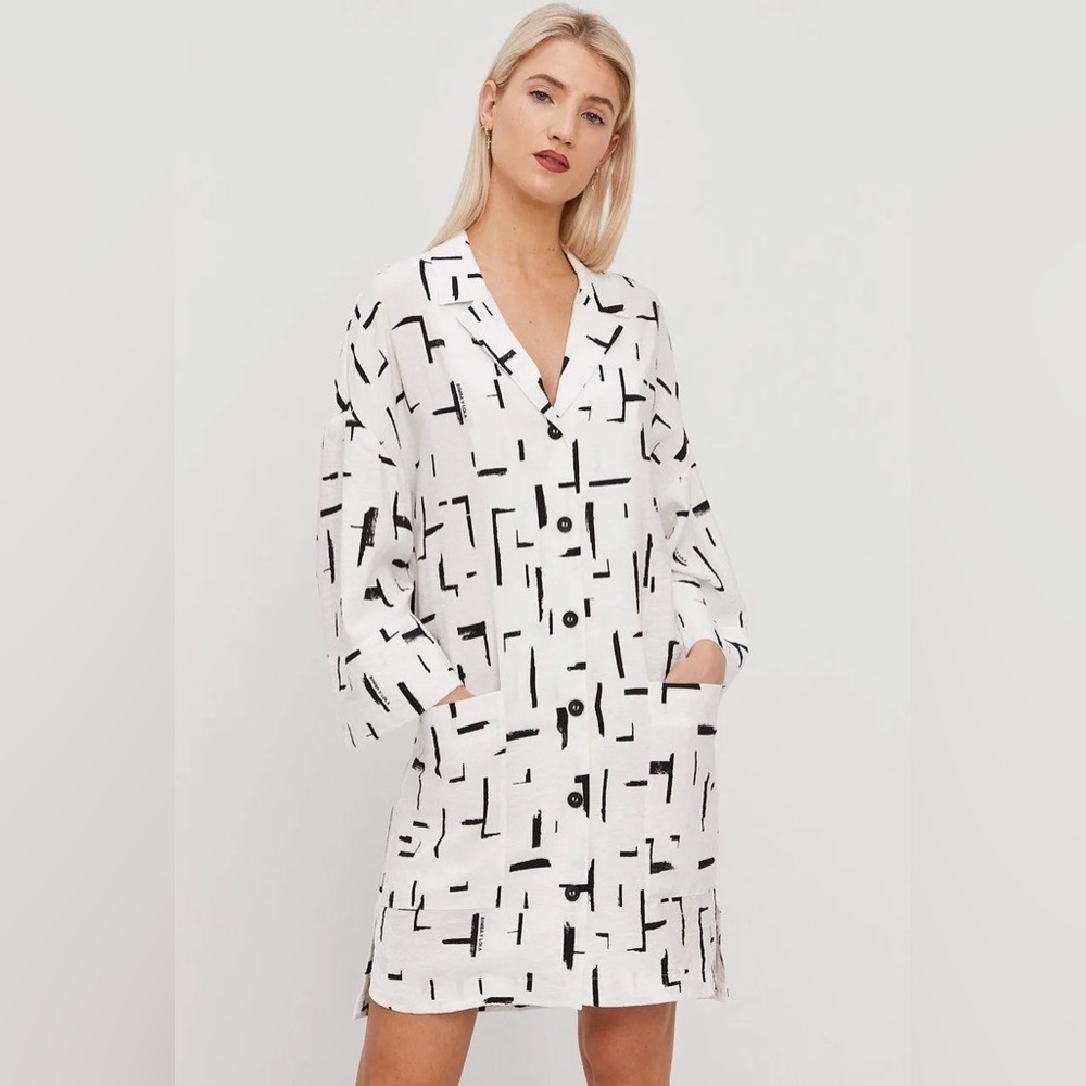 Bimba y Lola Monochromatic Shirt Dress (Size S)